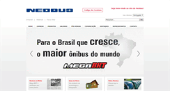 Desktop Screenshot of neobus.net.br